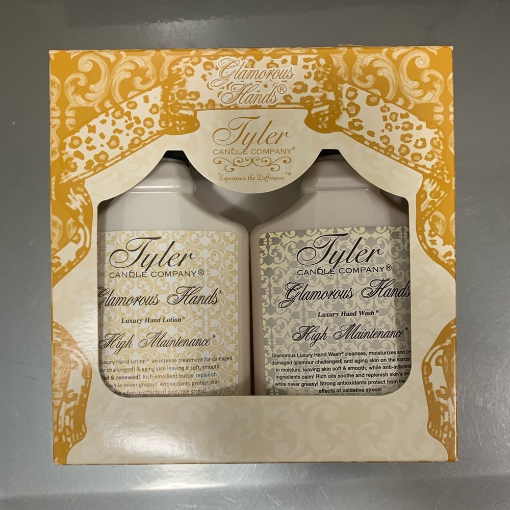 Tyler Candle Company Glamorous Hands Duo